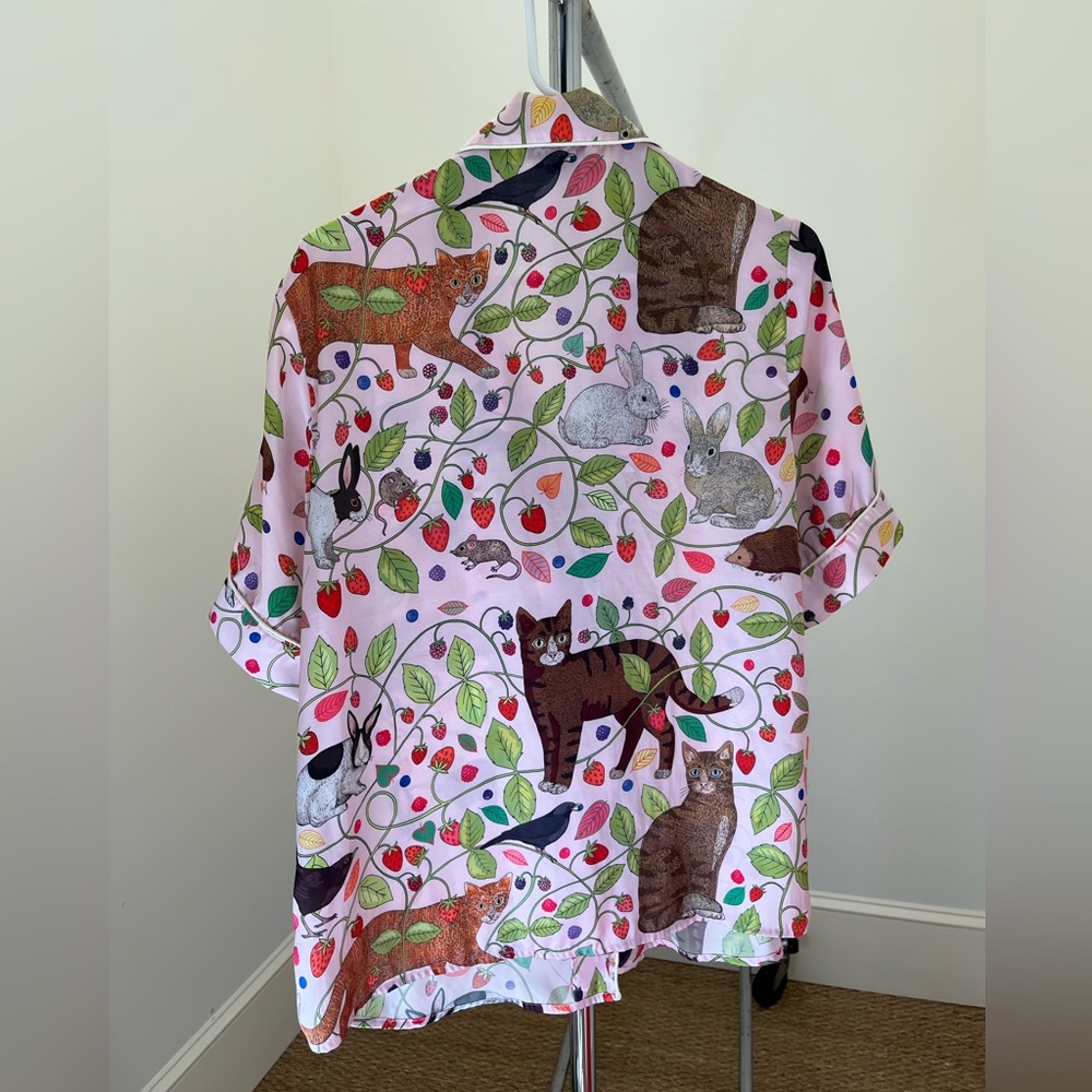 Karen Mabon “Strawberry Fields” PJ Set, S - Picture 4 of 15